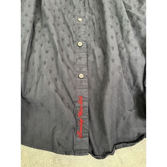 Robert Graham Long Sleeve Button Down Shirt Men's Size Large Blue Flip Cuff - Picture 3 of 11